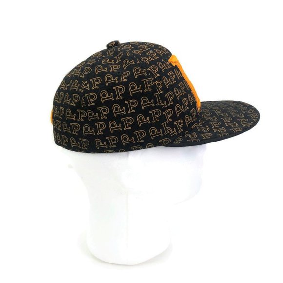 Pittsburgh Pirates Hat Logo Size S/M Flat Brim - Picture 2 of 6